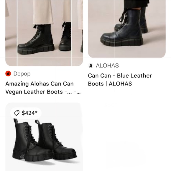 Truffle Collection Rock Gothic Chunky Lace Up Boots. Brand New Size 7. US 9 - Picture 4 of 14